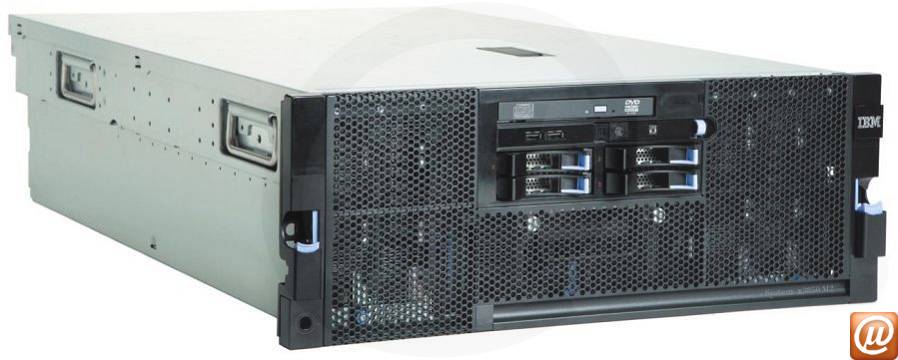72336LU - Servidor System x IBM x3850 M2 Intel Xeon Six-Core X7460 (2.66GHz/1066MHz FSB /9MB L2) (x2) 16GB Sem Disco SAS/SATA Hot-Swap